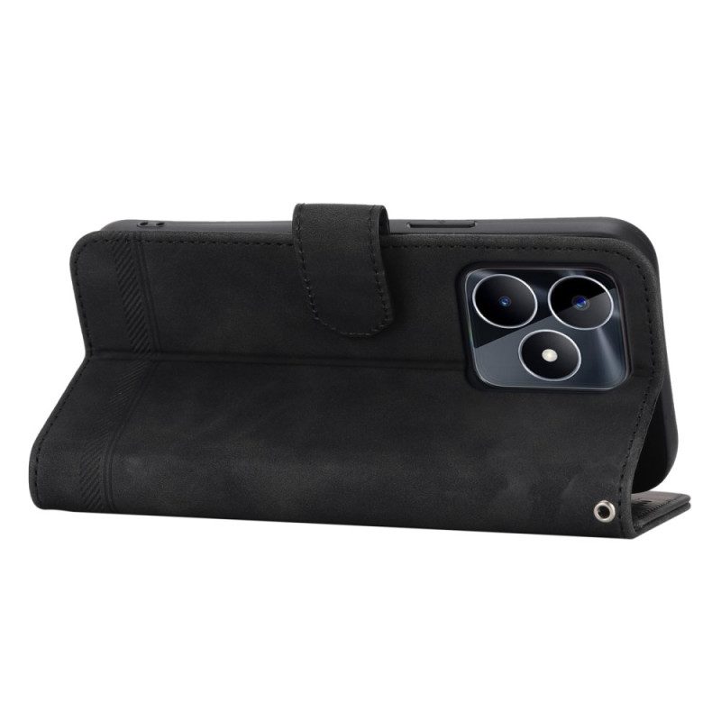 Lederhüllen Realme C53 Dierfeng