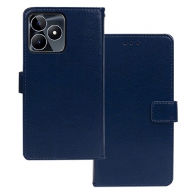 Lederhüllen Realme C53 Handyhülle Idewei