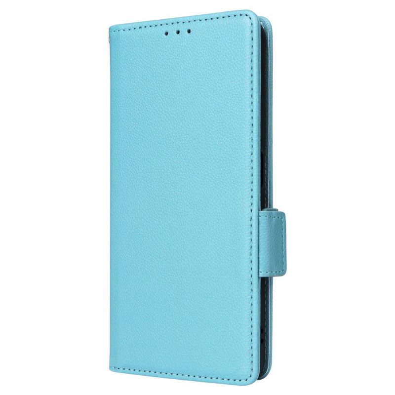 Lederhüllen Realme C53 Handyhülle Ultradünn Mit Trageband