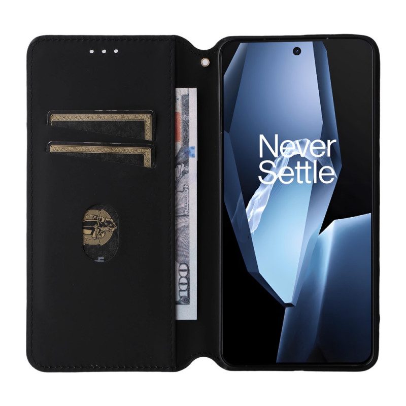 Flip Case Für Oneplus 13r 3d-diamanten