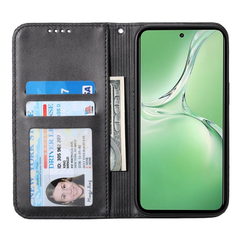 Flip Case Oneplus 13r Handyhülle Armband Mit Rautenmuster