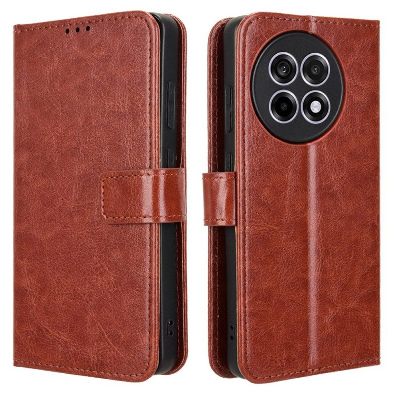 Lederhüllen Für Oneplus 13r Auffälliges Kunstleder