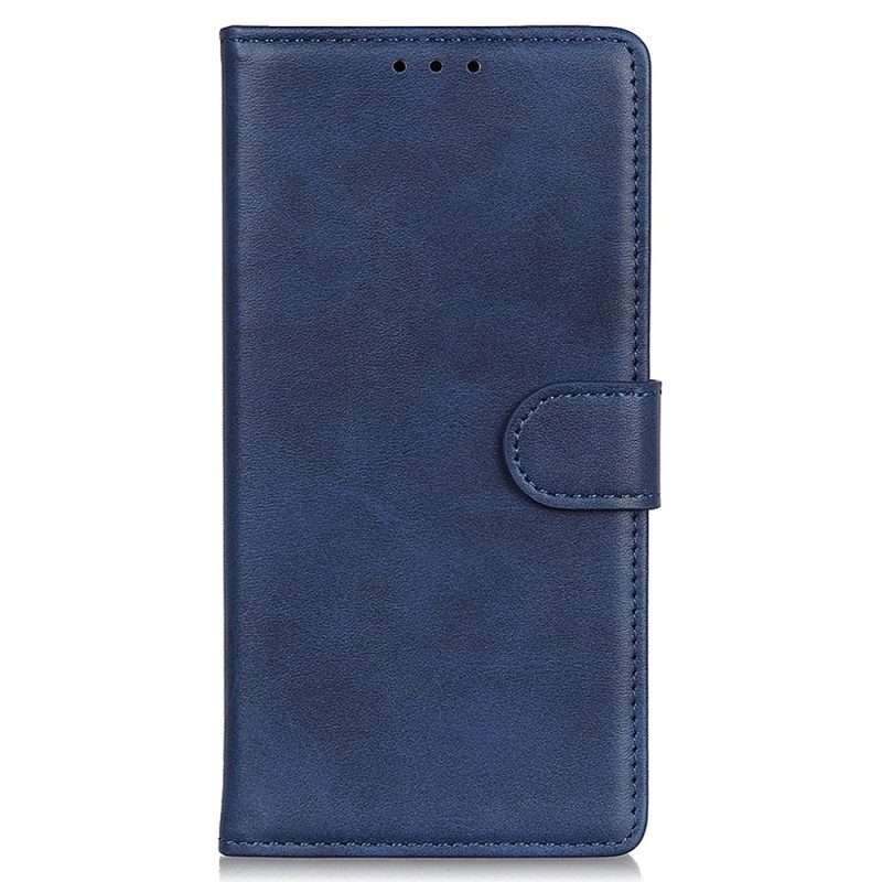 Lederhüllen Für Oneplus 13r Mattes Kunstleder