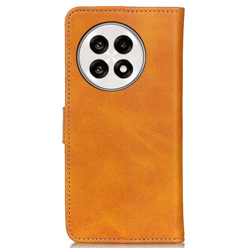 Lederhüllen Für Oneplus 13r Mattes Kunstleder