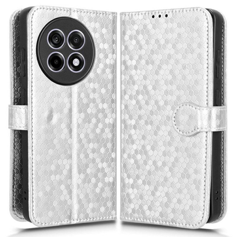 Lederhüllen Oneplus 13r Glänzende Punkte