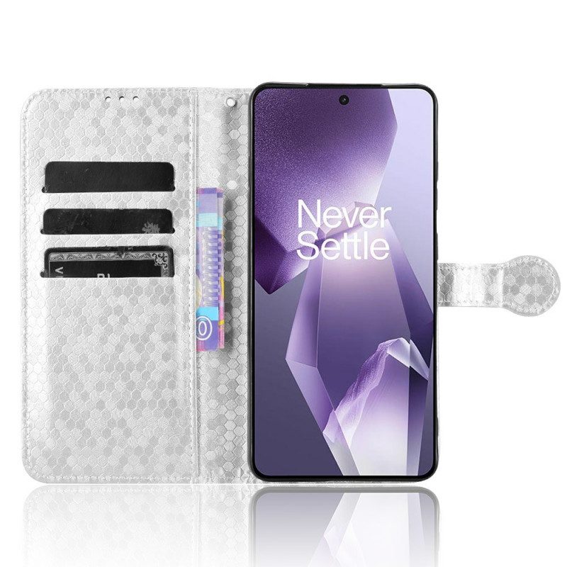Lederhüllen Oneplus 13r Glänzende Punkte