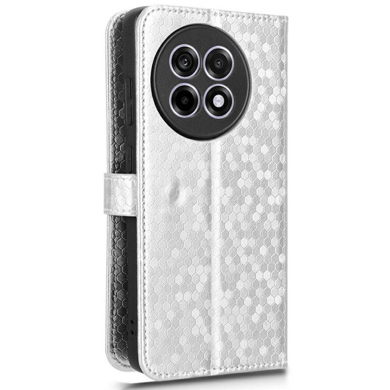 Lederhüllen Oneplus 13r Glänzende Punkte