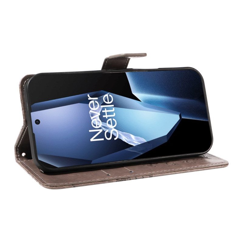 Lederhüllen Oneplus 13r Handyhülle Riesige Schmetterlinge