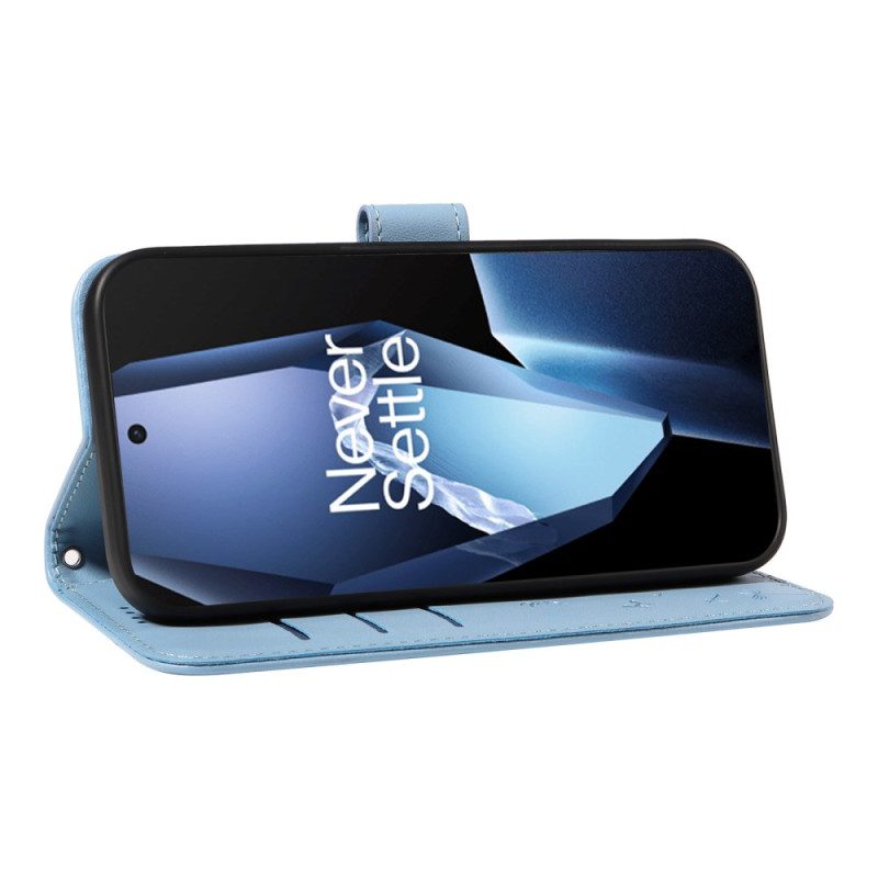 Lederhüllen Oneplus 13r Löwenzahn-riemen