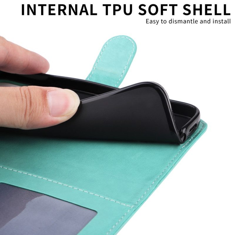 Lederhüllen Oneplus 13r Sonnenblume