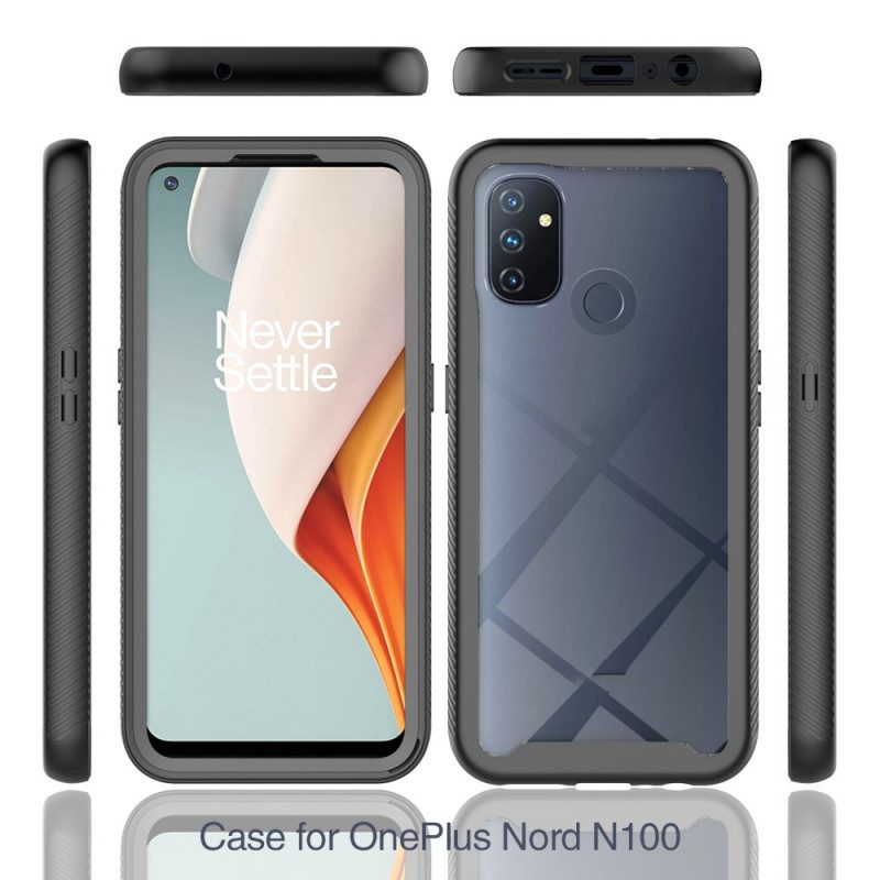 Hülle Für OnePlus Nord N100 Klare Hybrid-stoßstangenkanten