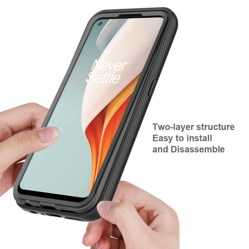 Hülle Für OnePlus Nord N100 Klare Hybrid-stoßstangenkanten