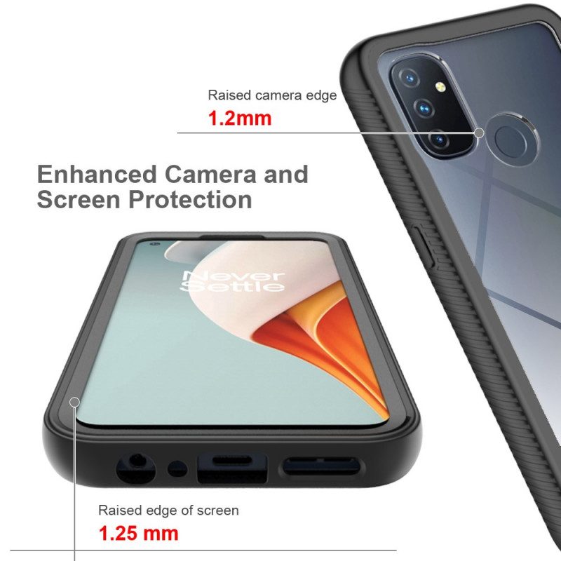 Hülle Für OnePlus Nord N100 Klare Hybrid-stoßstangenkanten