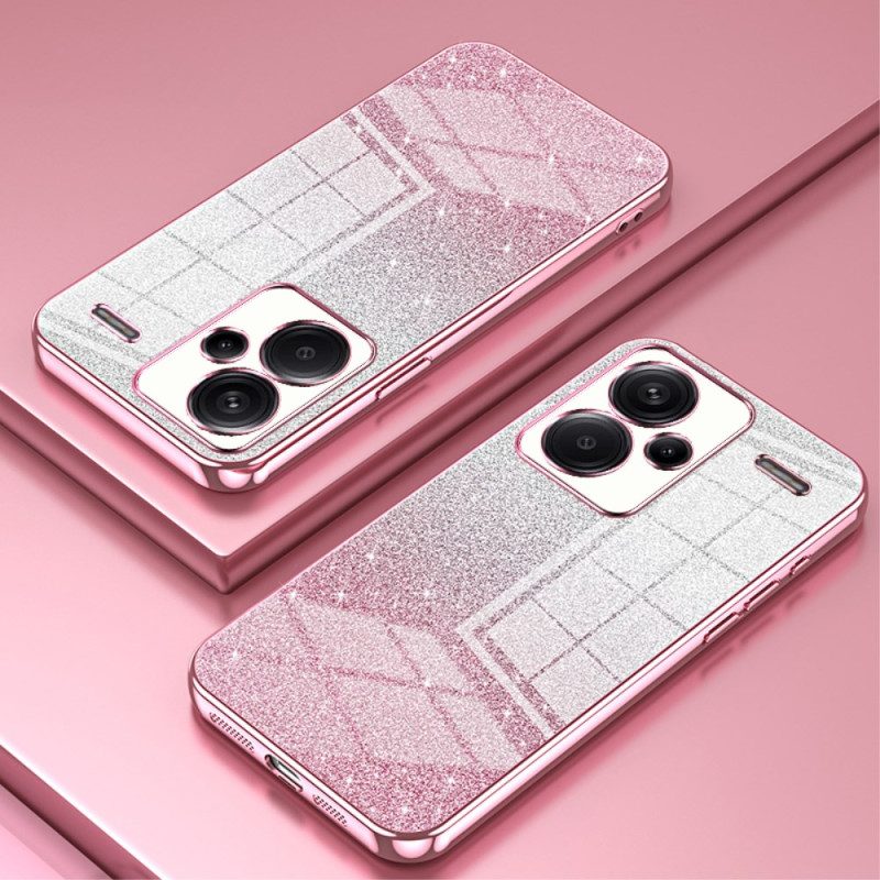 Hülle Xiaomi Redmi Note 13 Pro Plus 5g Glitzermuster