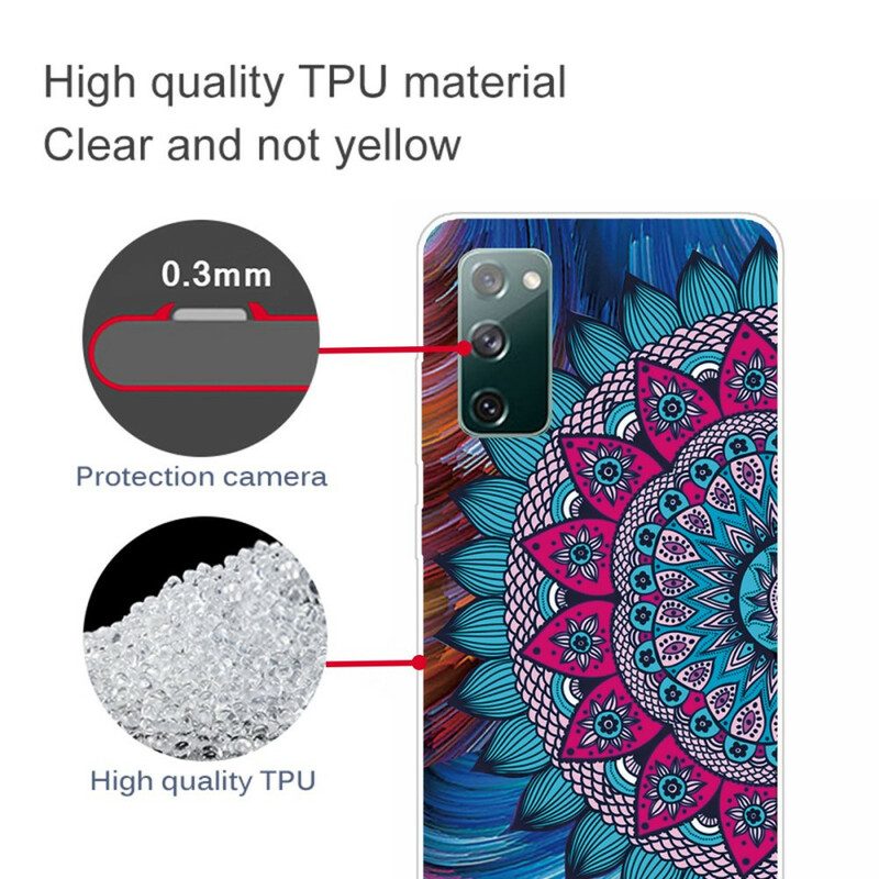 Handyhülle Für Samsung Galaxy S20 FE Buntes Mandala