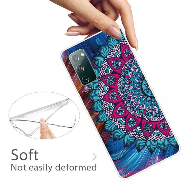 Handyhülle Für Samsung Galaxy S20 FE Buntes Mandala
