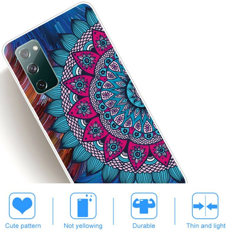 Handyhülle Für Samsung Galaxy S20 FE Buntes Mandala
