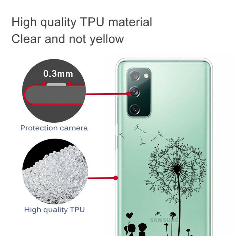 Hülle Für Samsung Galaxy S20 FE Löwenzahnliebe
