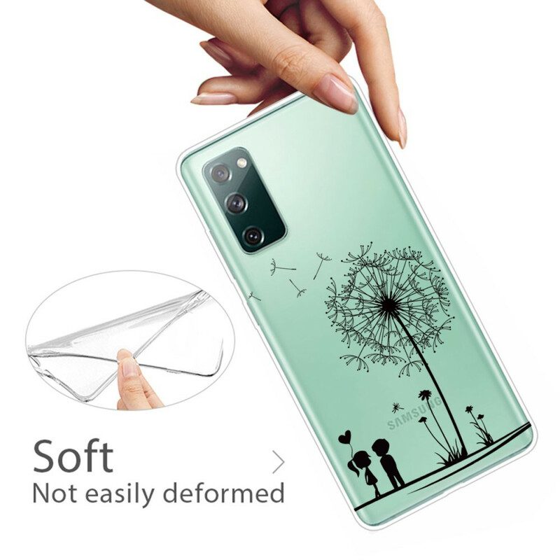 Hülle Für Samsung Galaxy S20 FE Löwenzahnliebe