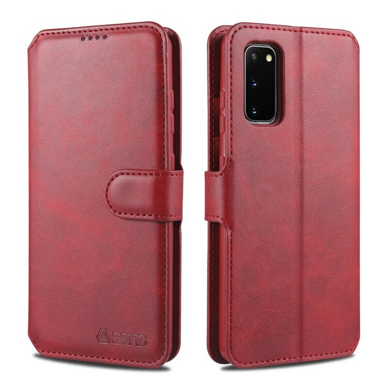 Lederhüllen Für Samsung Galaxy S20 FE Azns Retro
