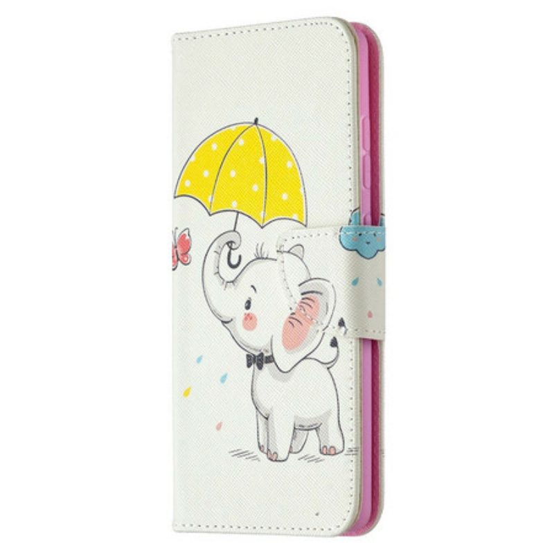 Lederhüllen Für Samsung Galaxy S20 FE Baby Elefant