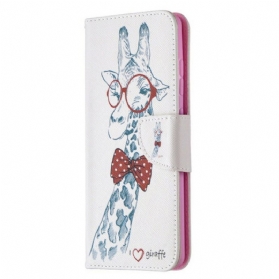 Lederhüllen Für Samsung Galaxy S20 FE Kluge Giraffe