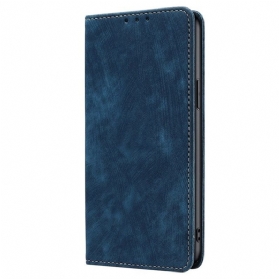 Flip Case Realme C71 Handyhülle Wildleder-optik