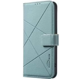 Lederhüllen Realme C71 Binfen Color Linien