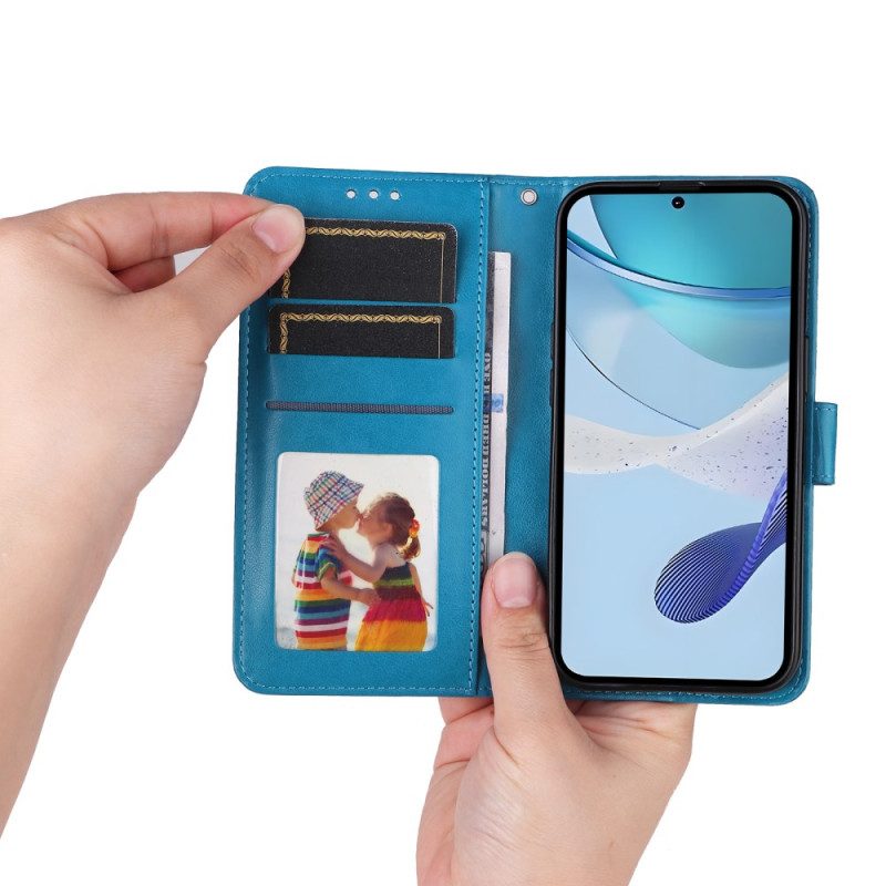 Lederhüllen Realme C71 Handyhülle Sonnenblume