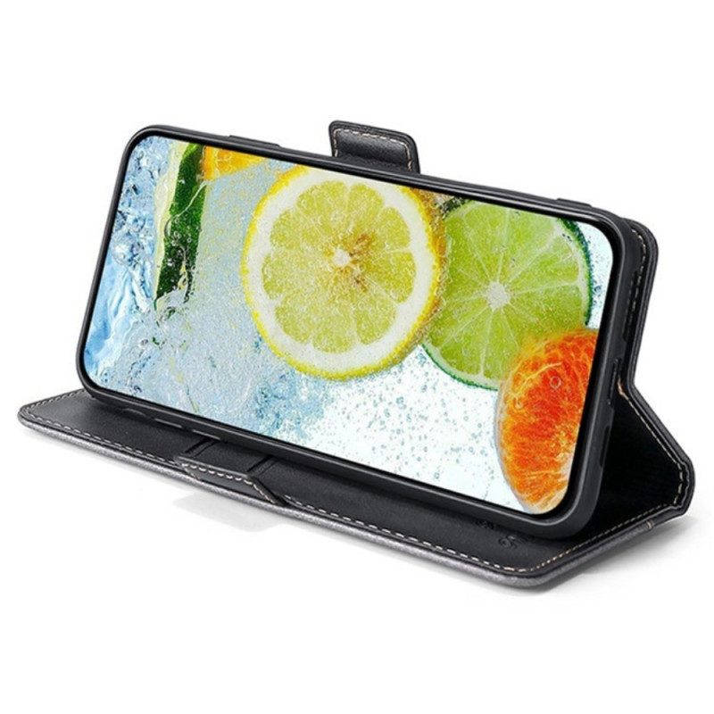 Lederhüllen Realme C71 Zweifarbig