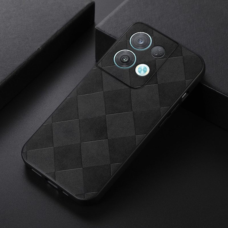Hülle Für Oppo Reno 8 Pro Gewebter Stil