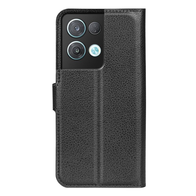 Lederhüllen Für Oppo Reno 8 Pro Klassisch