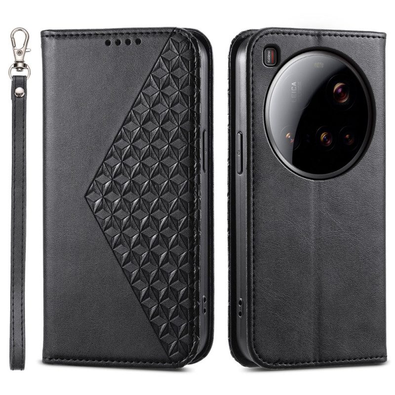 Flip Case Für Xiaomi 15 Ultra Geldbörse Mit Riemen