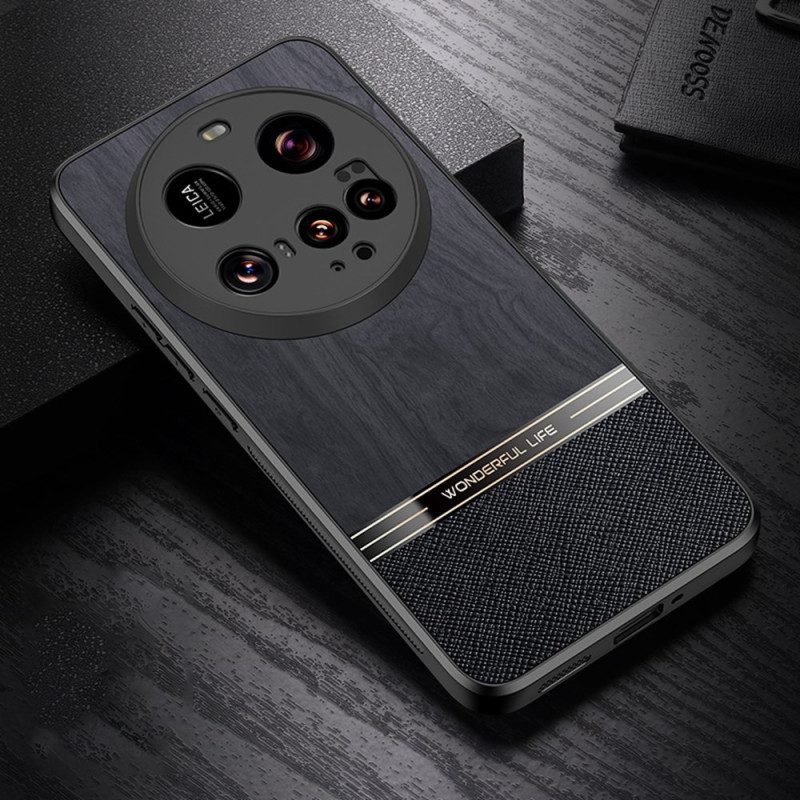 Hülle Für Xiaomi 15 Ultra Holzstruktur