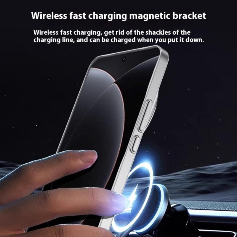 Hülle Für Xiaomi 15 Ultra Kompatibel Mit Magsafe Alloy Mit Halterung