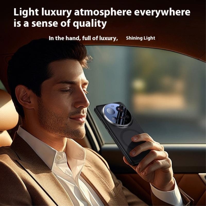 Hülle Für Xiaomi 15 Ultra Kompatibel Mit Magsafe Alloy Mit Halterung