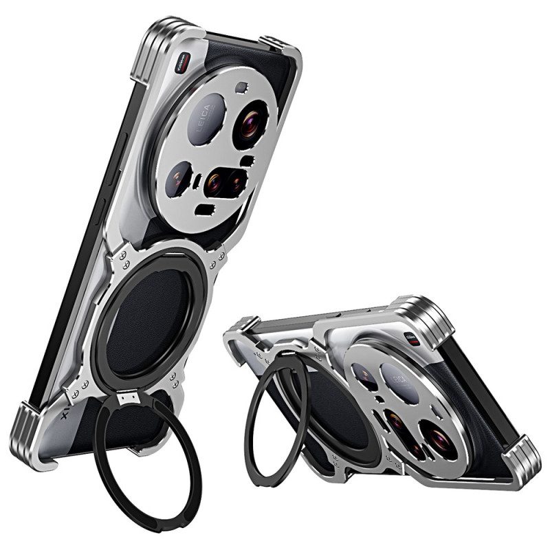 Hülle Für Xiaomi 15 Ultra Magnetischer Ständer & Stoßdämpfer