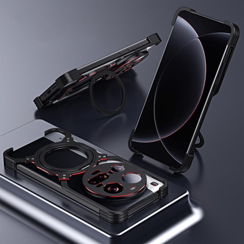 Hülle Für Xiaomi 15 Ultra Magnetischer Ständer & Stoßdämpfer