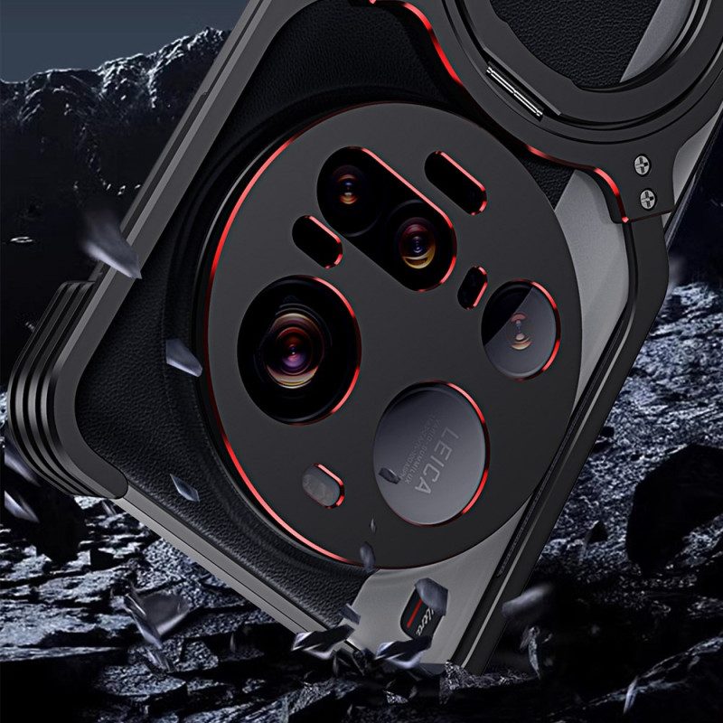 Hülle Für Xiaomi 15 Ultra Magnetischer Ständer & Stoßdämpfer