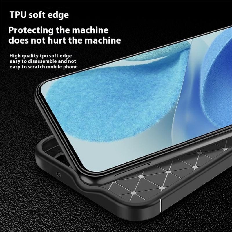 Hülle Xiaomi 15 Ultra Handyhülle Kohlefaser Textur