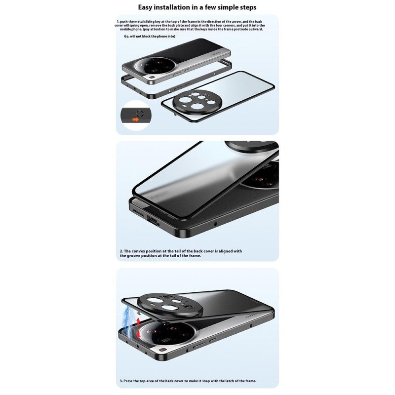 Hülle Xiaomi 15 Ultra Handyhülle Pop-up-verriegelungsmechanismus