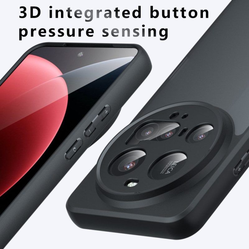 Hülle Xiaomi 15 Ultra Handyhülle Schwarz Transparent