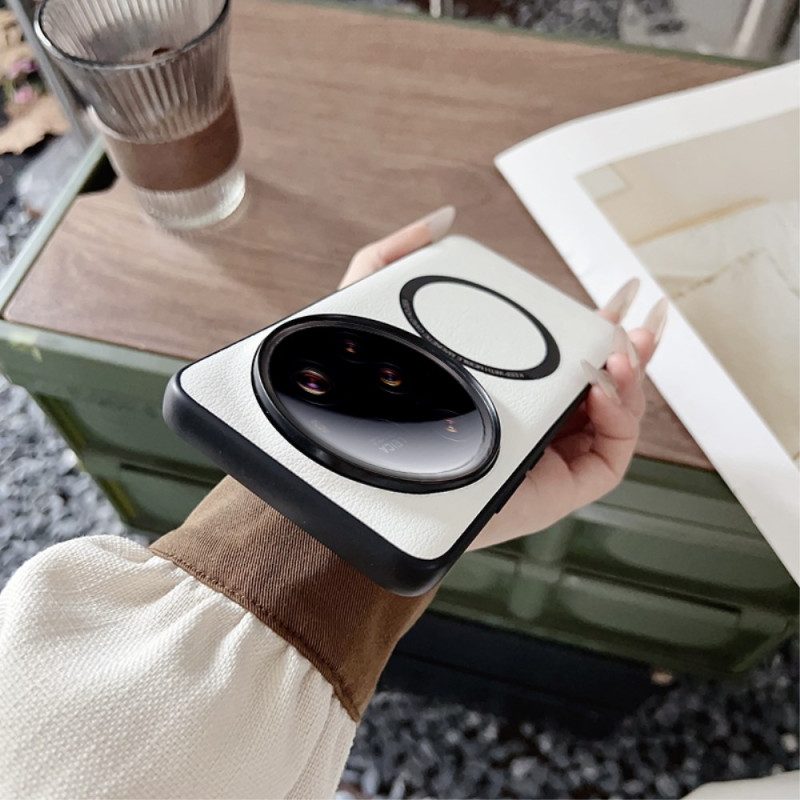 Hülle Xiaomi 15 Ultra Magsafe-kompatibel Mit Lederoptik