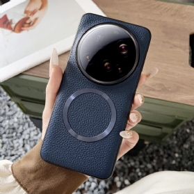 Hülle Xiaomi 15 Ultra Magsafe-kompatibel Mit Litschi-lederoptik