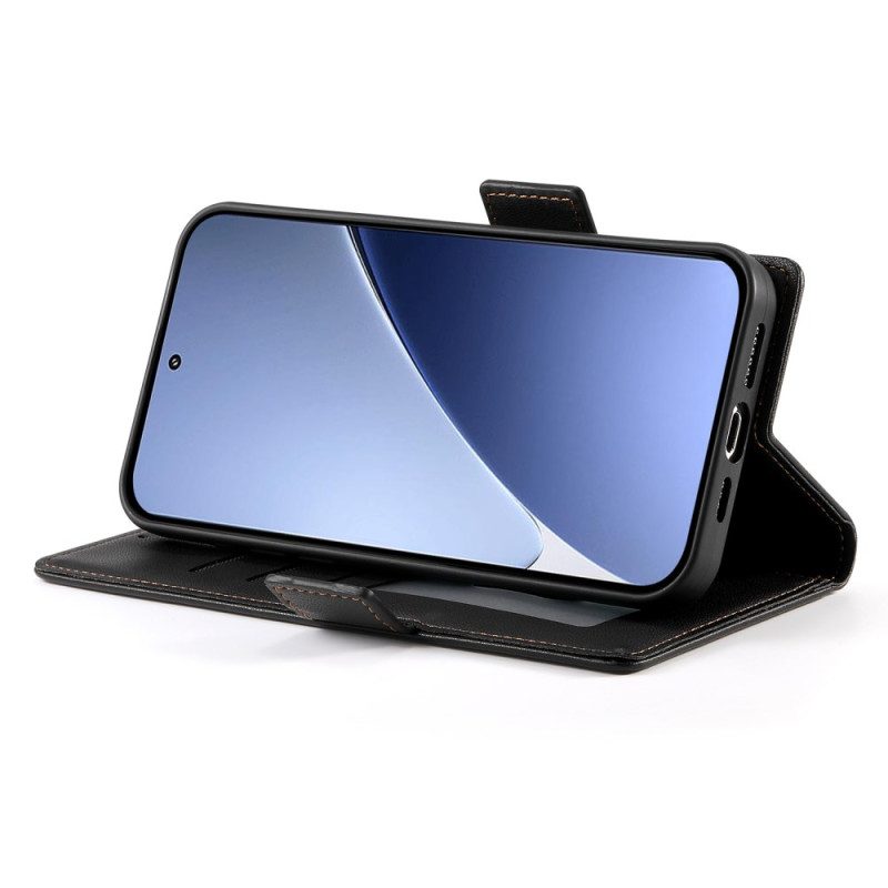 Lederhüllen Für Xiaomi 15 Ultra Doppelverschluss