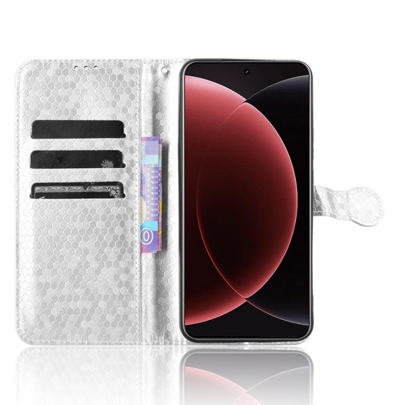 Lederhüllen Für Xiaomi 15 Ultra Glitzerpunkte