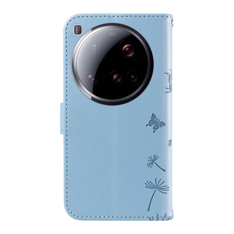 Lederhüllen Für Xiaomi 15 Ultra Löwenzahn-riemen