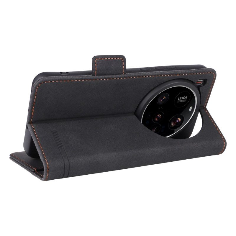 Lederhüllen Für Xiaomi 15 Ultra Retro-design