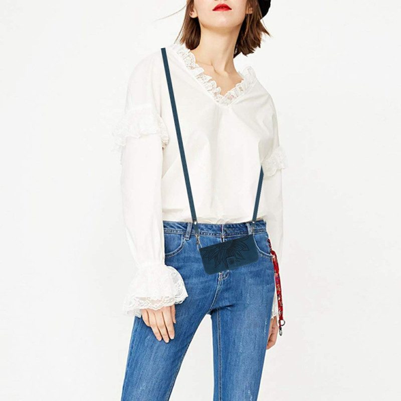 Lederhüllen Für Xiaomi 15 Ultra Schultertasche Mit Sonnenblumenmuster