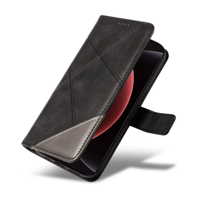 Lederhüllen Xiaomi 15 Ultra Geometrisches Design